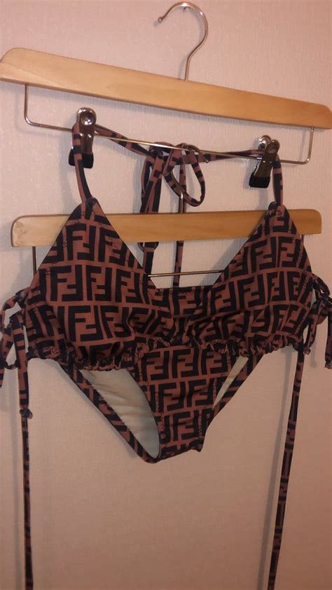 fendi mania bikini|fendi swimsuit etsy.